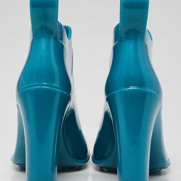 Bottega Blaster Rubber Shine Boots Size 9.5/40 - Picture 5 of 5